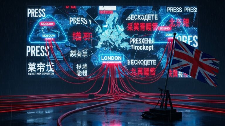 Sanctions Britanniques contre la Désinformation Russe