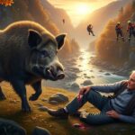 Sanglier Renverse un Septuagénaire en Aveyron : Évacuation Spectaculaire