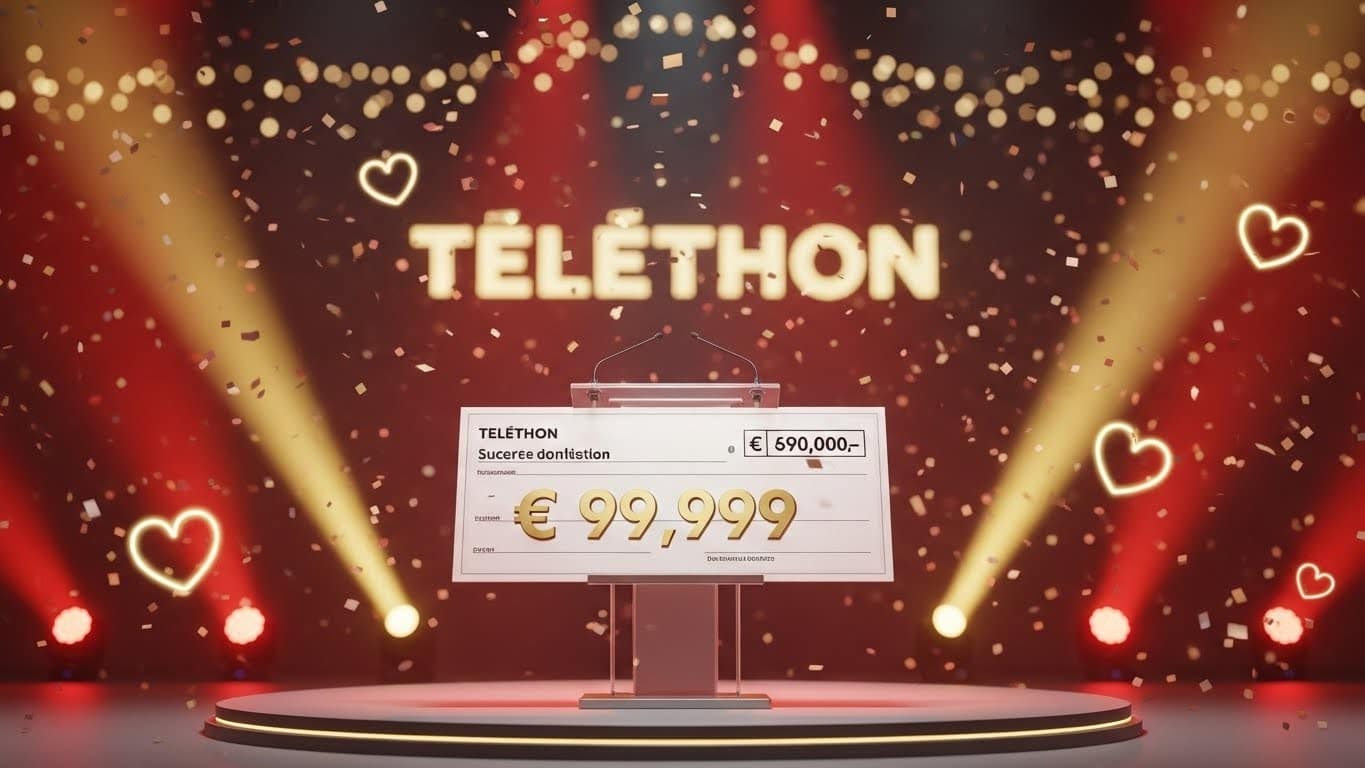Découvrez le geste fou de Santa, marraine du Téléthon 2025, qui a offert 99 999 € en direct. Un record absolu qui fait exploser la cagnotte pour les maladies rares !