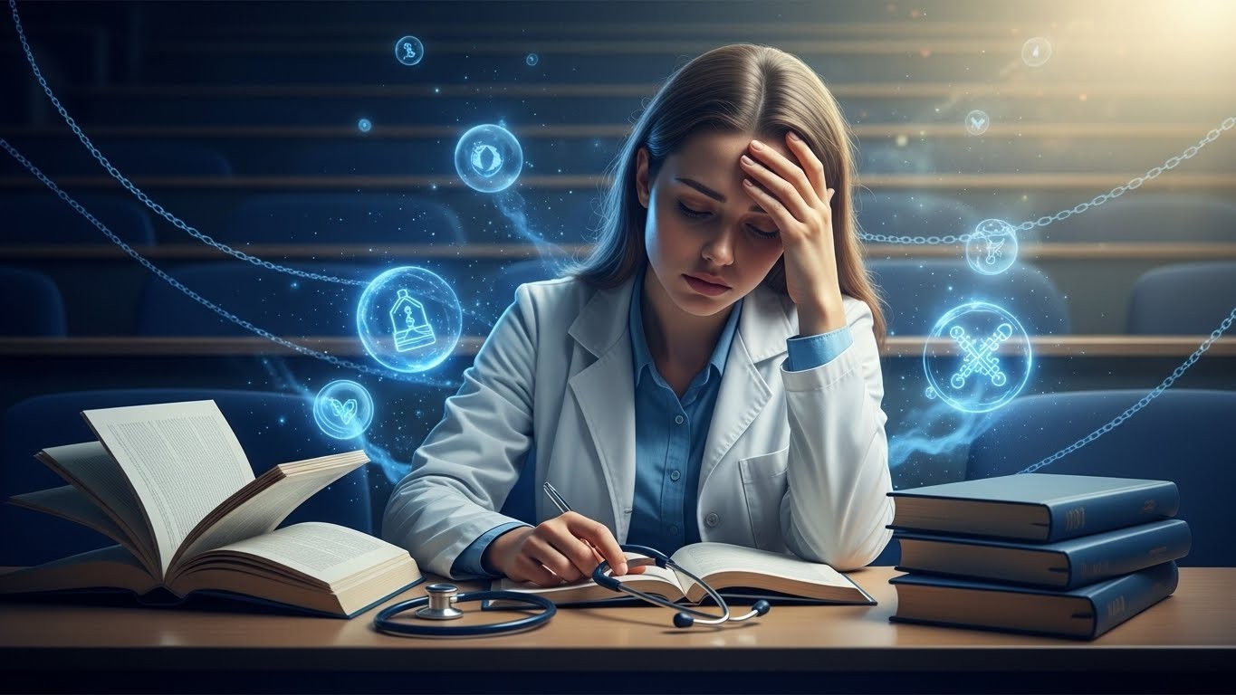 À Orléans, l’étude OSMOSE suit pendant 20 ans la santé mentale des futurs médecins. Dépression multipliée par 1,7, idées suicidaires ×5… Pourquoi c’est alarmant et comment ça peut tout changer.