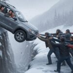 Sauvetage Héroïque en Californie : Chaîne Humaine Sauve une Famille