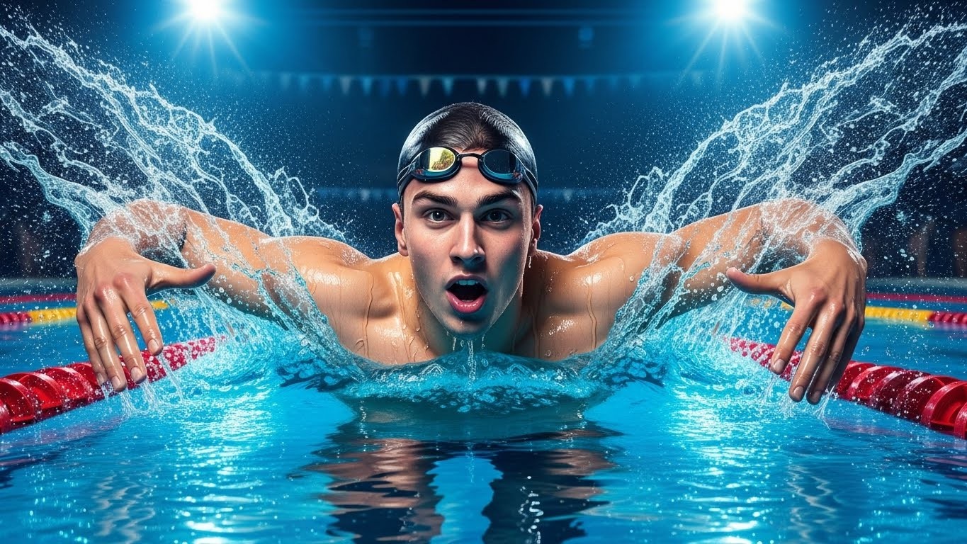 Découvrez Sauveur Cristofini, 16 ans, prodige marseillais qui explose les records de Marchand et Agnel. Record du monde junior en vue aux Euros petit bassin ? Portrait complet.