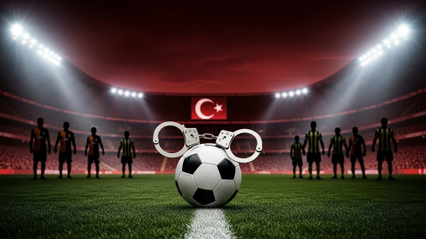 Découvrez le scandale qui ébranle le football turc : 11 joueurs en détention pour paris illégaux et matchs truqués. Galatasaray, Fenerbahçe… Qui est impliqué et jusqu’où ira le ménage ?