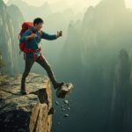 Selfie Mortel en Chine : Il Chute de 40m et Survécut