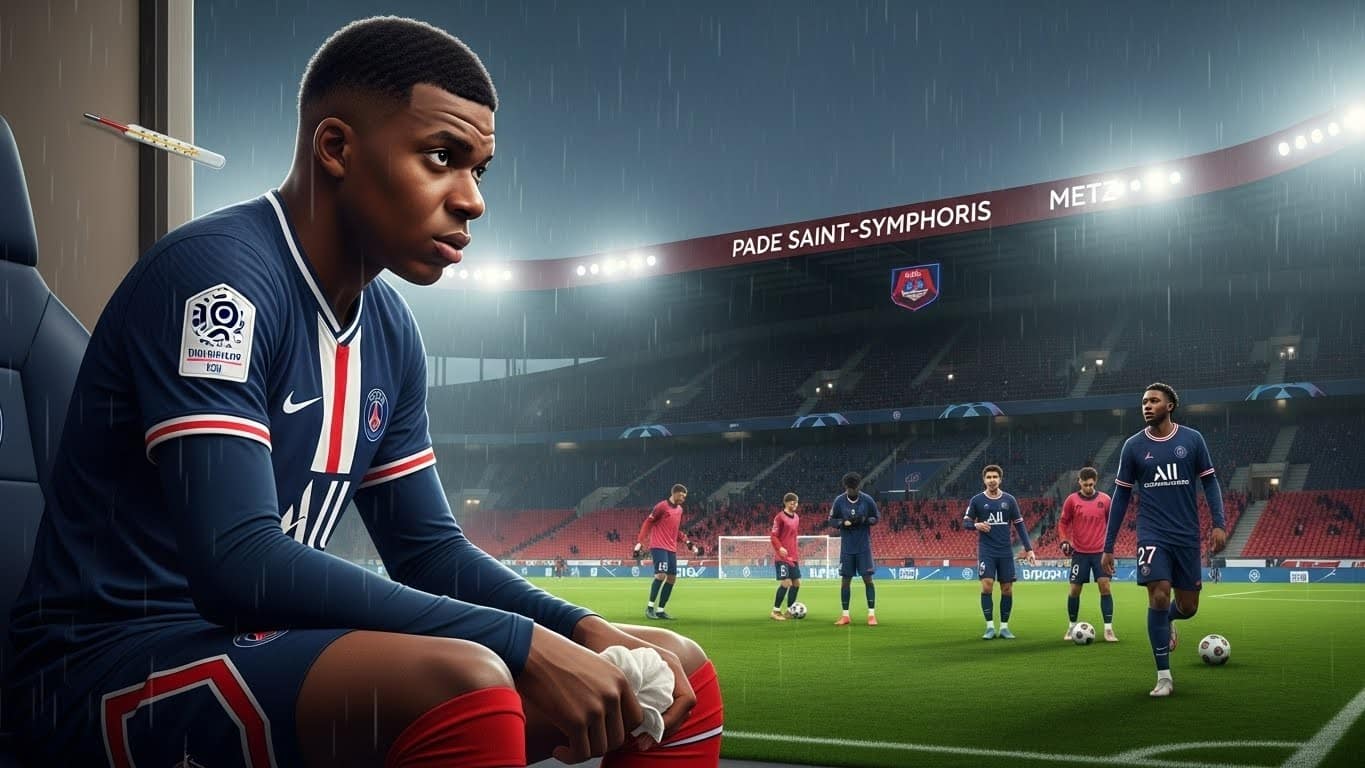 Dernière minute : Senny Mayulu, malade, déclare forfait pour Metz-PSG. Découvrez l'impact sur l'équipe parisienne, son ascension fulgurante et les ajustements tactiques pour ce match crucial de Ligue 1.