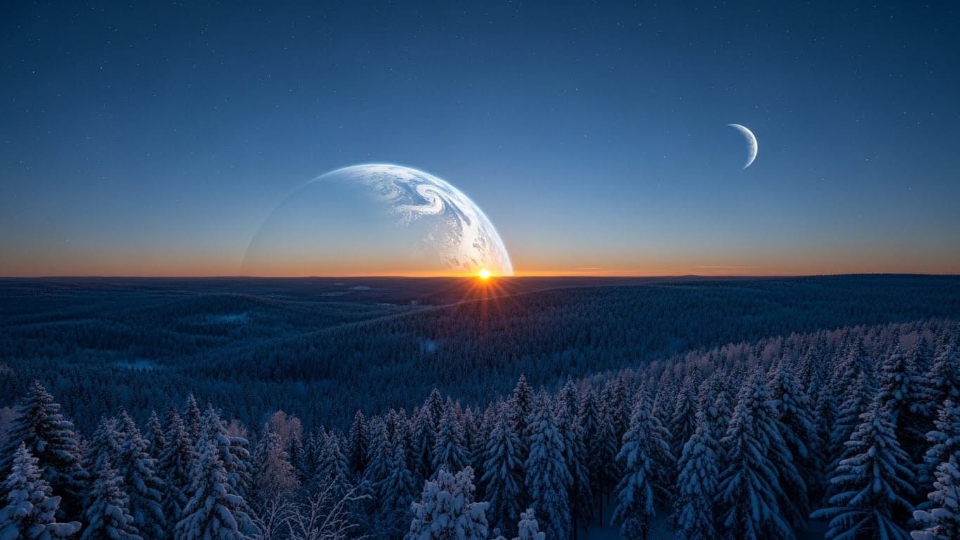 Découvrez tout sur le solstice d'hiver 2025 : pourquoi c'est la journée la plus courte, l'heure exacte, et quand les jours rallongent vraiment. Un phénomène astronomique fascinant !