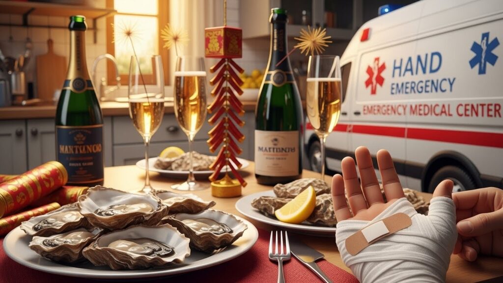 SOS Mains Yvelines : Éviter les Bobos du Réveillon