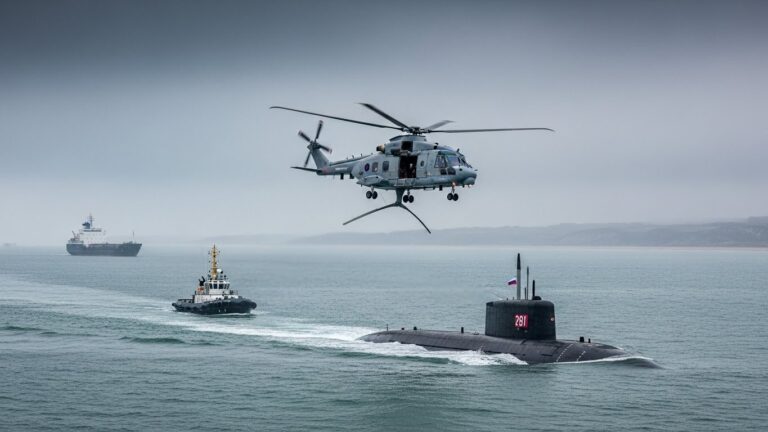 Sous-Marin Russe Krasnodar Traqué par la Royal Navy