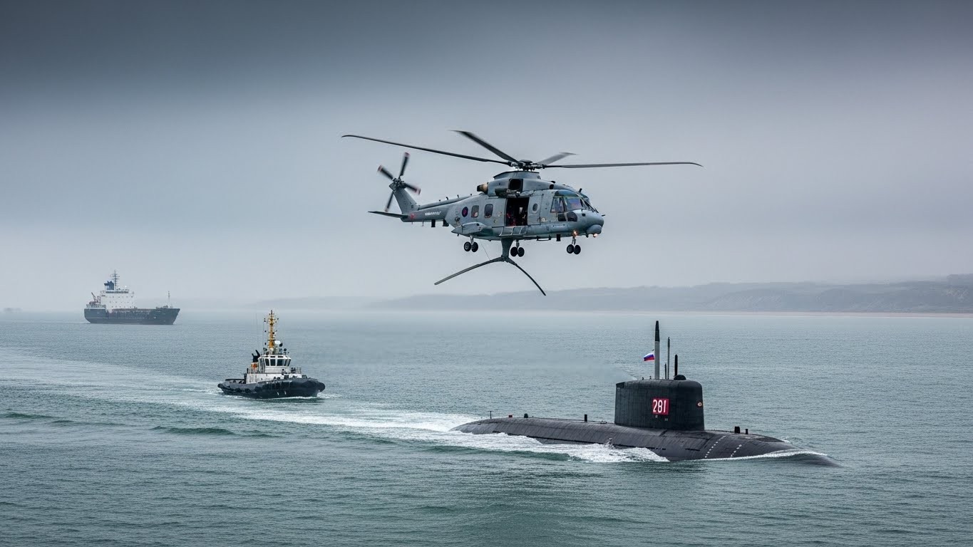 La Royal Navy a suivi pendant trois jours le sous-marin russe Krasnodar dans la Manche. Une opération discrète qui révèle les nouvelles tensions navales entre Londres et Moscou. Décryptage complet.