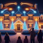 Spectacle Lumineux Noël à Presles : Show Gratuit Magique