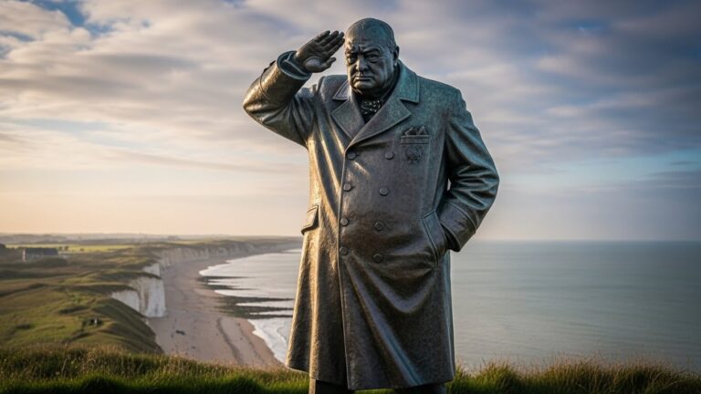 Statue de Churchill en Normandie : Appel aux Dons Urgent