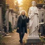 Statue Funéraire de Son Vivant au Père-Lachaise