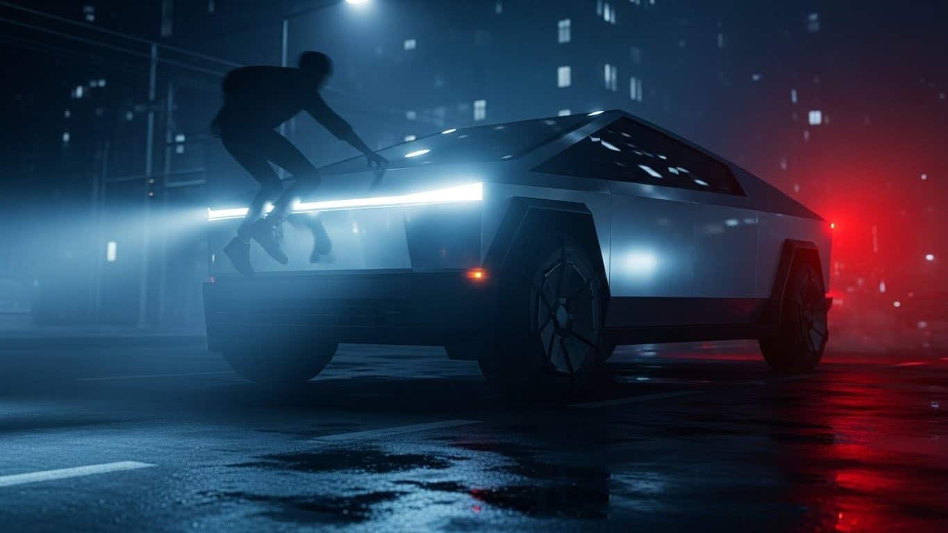 Découvrez le choc du streamer Clavicular qui renverse un piéton avec son Cybertruck en live sur Kick. "Est-il mort ? Espérons-le" : les détails glaçants d'un incident qui secoue le web.