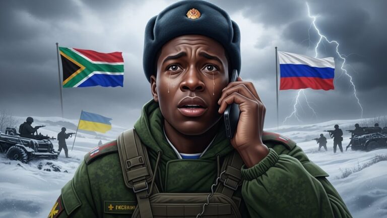 Sud-Africains Enrôlés de Force par la Russie en Ukraine