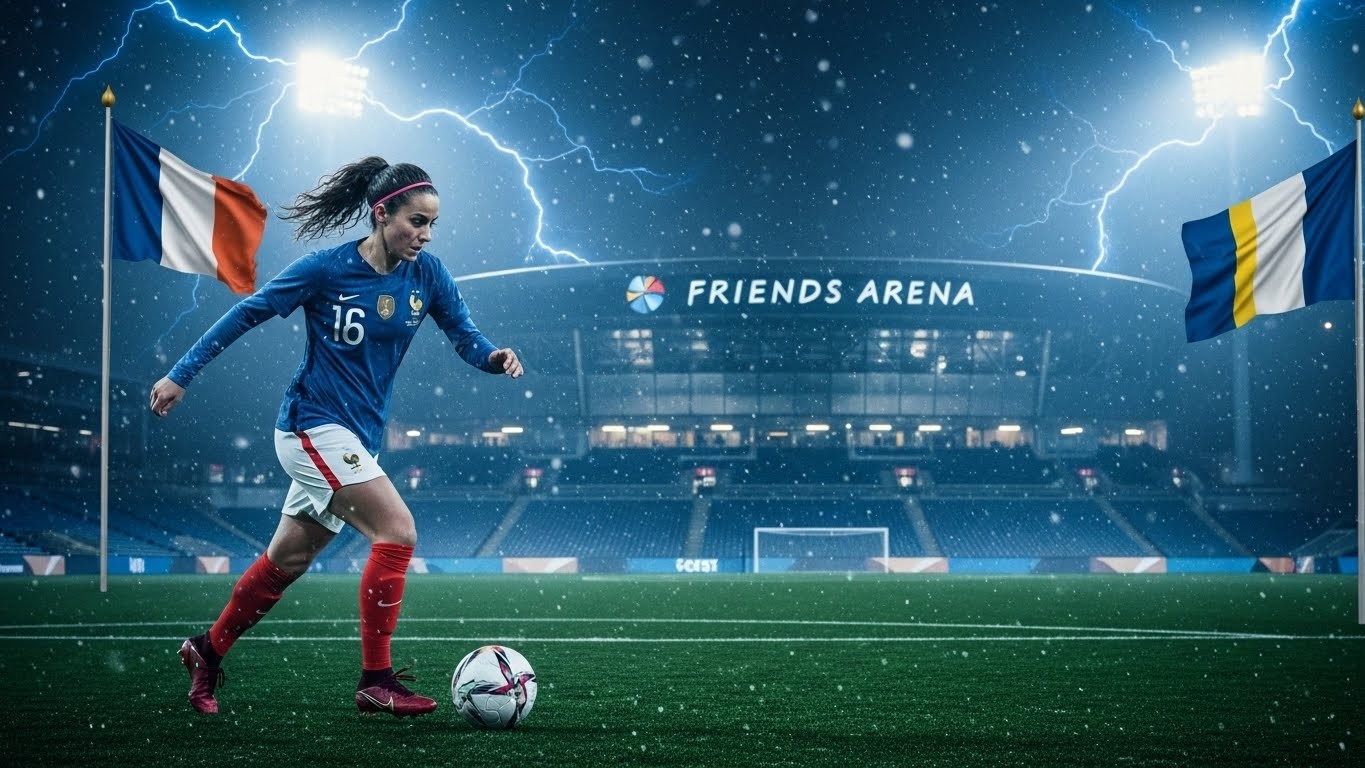 Ce mardi 2 décembre à 19h, les Bleues affrontent la Suède à Stockholm pour décrocher la 3e place en Ligue des Nations féminine. Diffusion en direct sur France 4, enjeux, compos probables… Tout ce qu’il faut savoir avant ce match décisif !