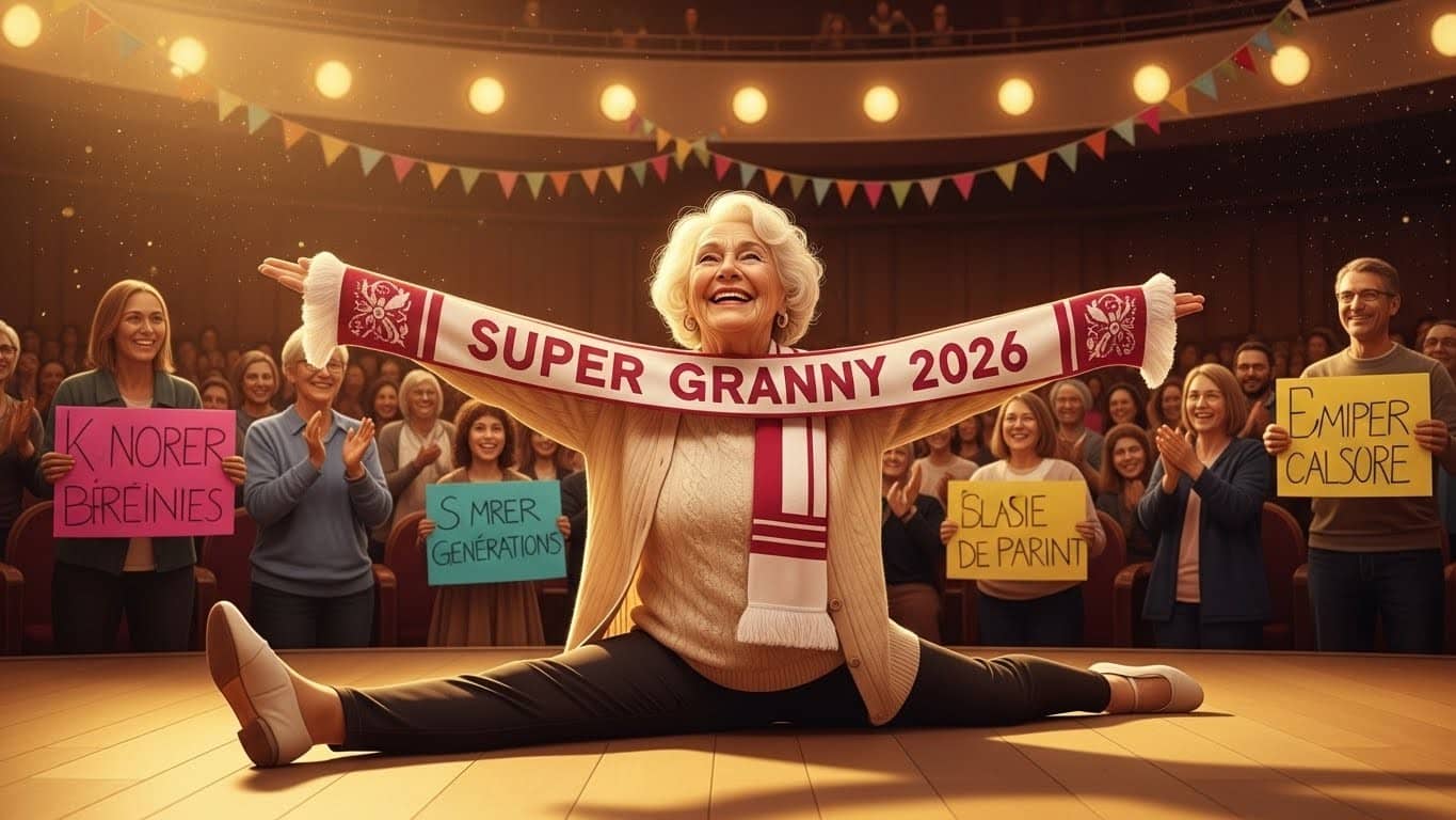 Découvrez l’élection déjantée de Super Mamie 2026 à Amiens, juste après Miss France ! Rires, larmes, grand écart : une finale pleine d’émotions et de bonne humeur qui célèbre les grands-mères extraordinaires.