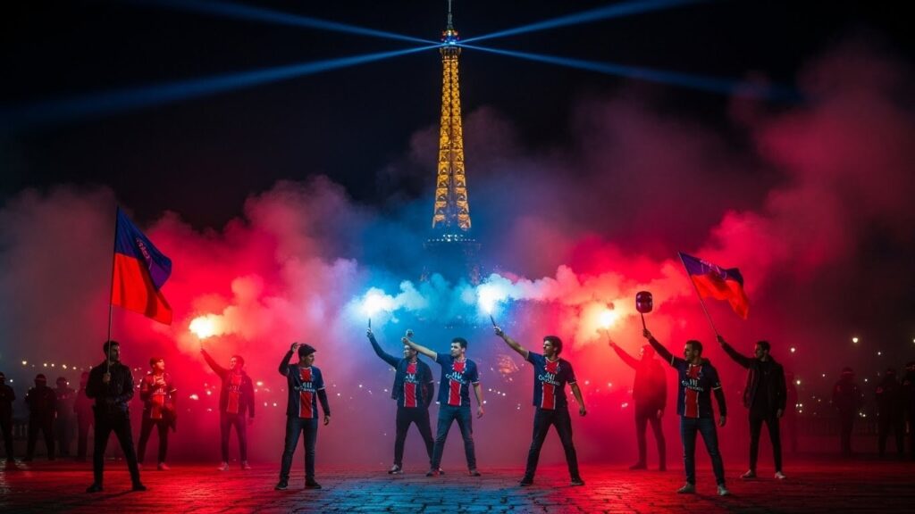 Supporters PSG Condamnés : Fumigènes au Trocadéro