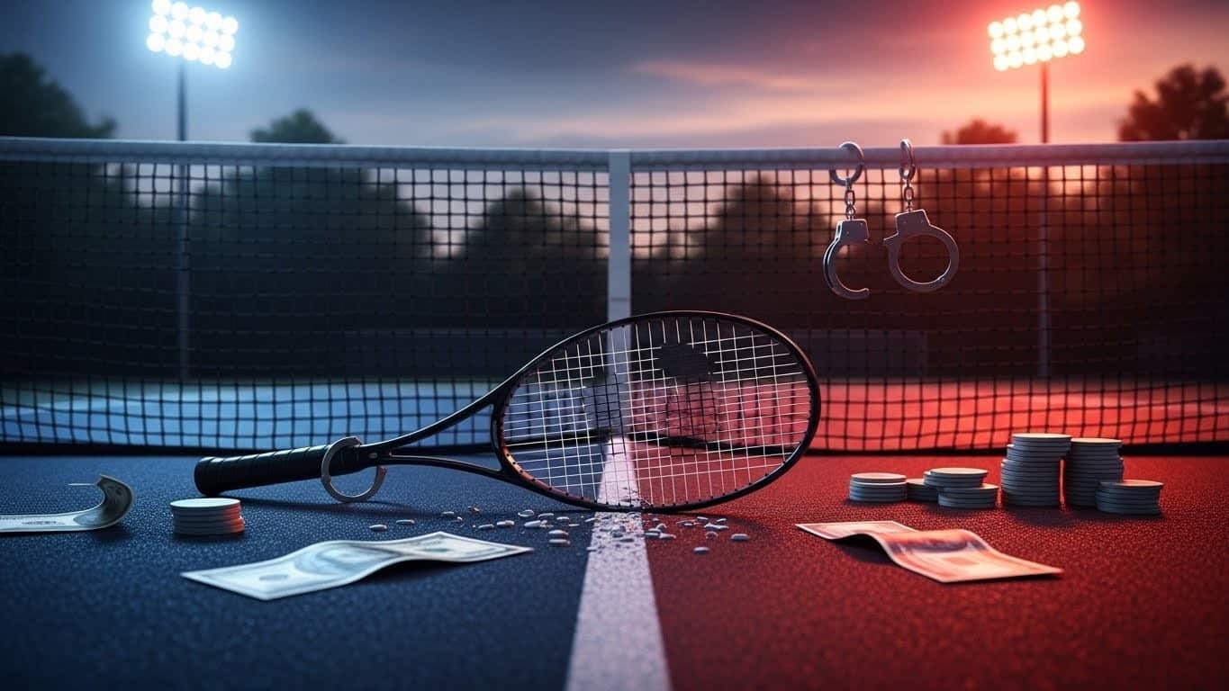 Découvrez l'affaire choc d'un jeune joueur français suspendu 20 ans pour 27 infractions liées à des matchs truqués. Corruption, paris illégaux : plongée dans un scandale qui ébranle le tennis professionnel.