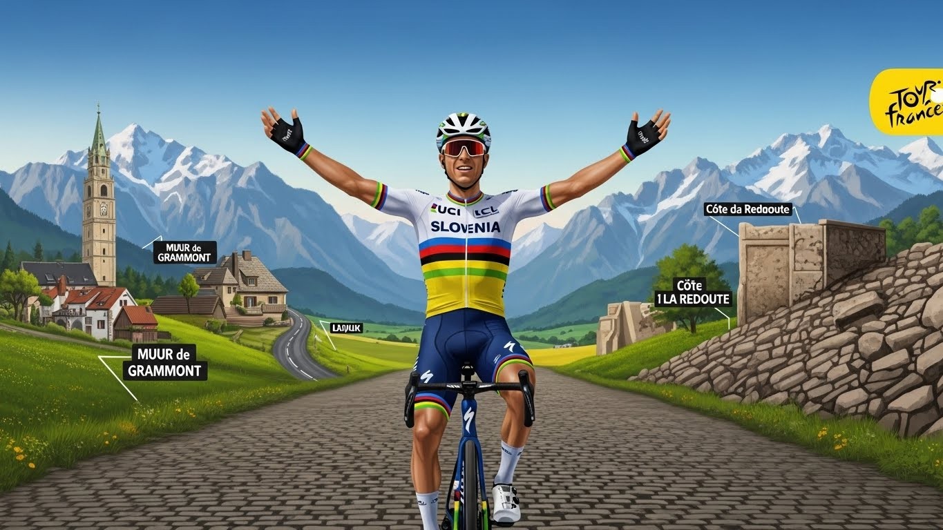 2025 ou 2024 ? Tadej Pogacar signe une saison monstrueuse avec 5/5 sur les Monuments, un nouveau Mondial et un 4e Tour. Analyse des deux années exceptionnelles du Slovène.