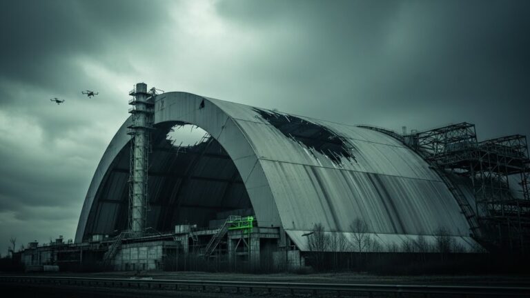 Tchernobyl : L’Arche de Confinement Gravement Touchée