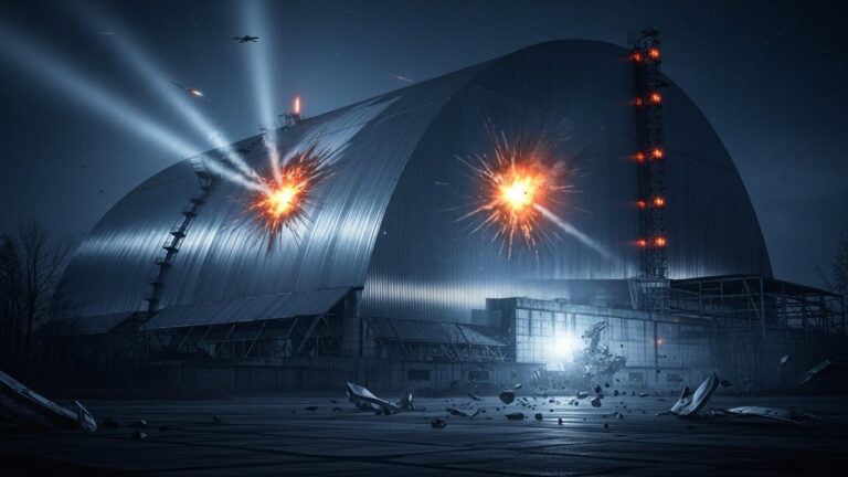Tchernobyl : Un Drone Russe Endommage Gravement l&rsquo;Arche