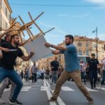 Témoin Courageux Stoppe Assaillant au Couteau à Ajaccio