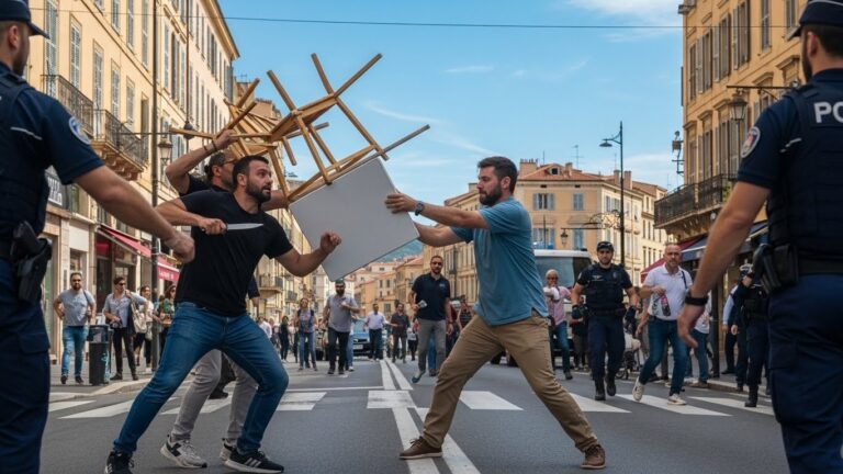 Témoin Courageux Stoppe Assaillant au Couteau à Ajaccio