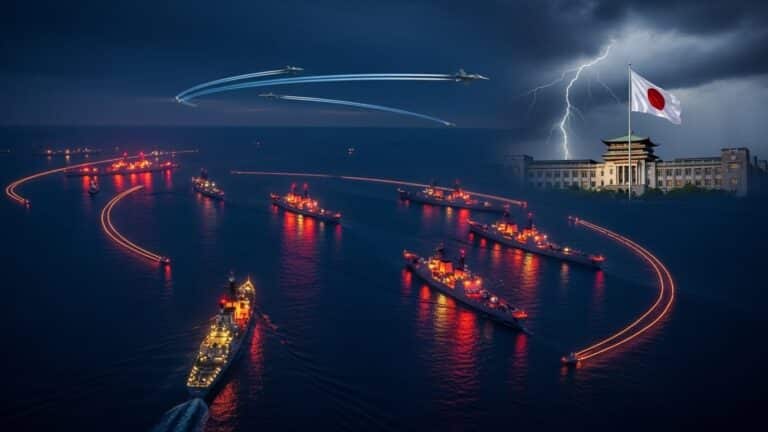 Tensions Chine-Taïwan : Le Japon Dénonce les Manœuvres