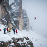Touristes Sauvés à 3000m en Baskets dans les Dolomites
