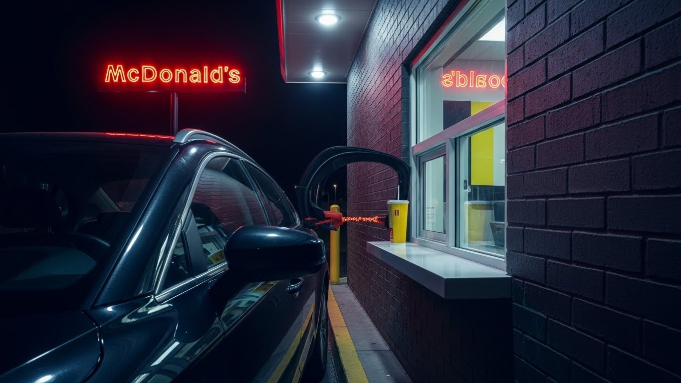 Un Américain de 69 ans meurt écrasé entre sa voiture et le guichet du drive. Découvrez les circonstances troublantes de cet accident rarissime qui choque les États-Unis.