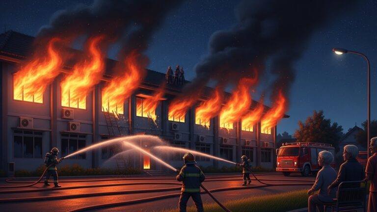 Tragédie en Indonésie : 16 Morts dans l&rsquo;Incendie d&rsquo;une Maison de Retraite