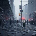 Tragique Accident à New York : Piétonne Écrasée par Échafaudage