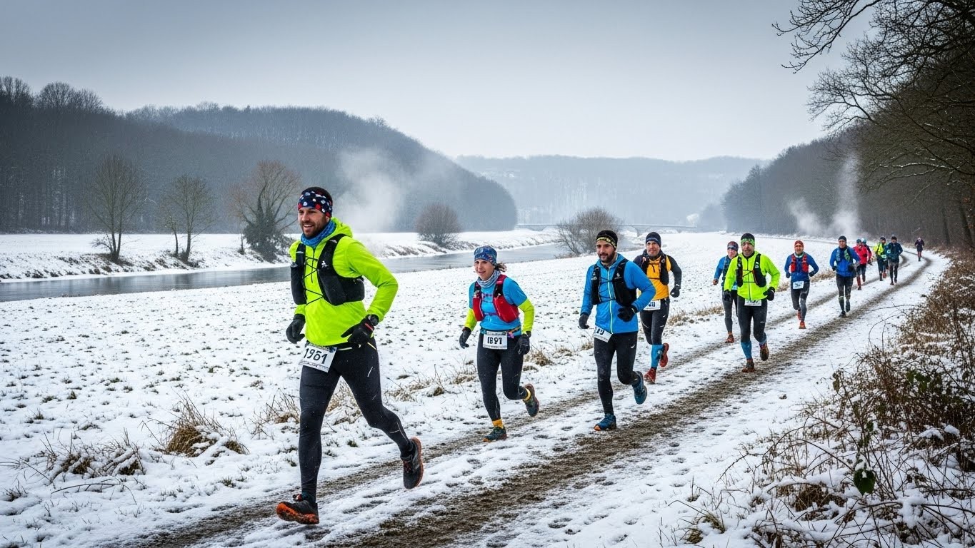Découvrez pourquoi des centaines de coureurs bravent le froid pour le Trail de la Guigne, dernier trail de 2025 près de Caen. Éliminer les toxines des fêtes, paysages gelés et ambiance unique : une tradition qui motive !