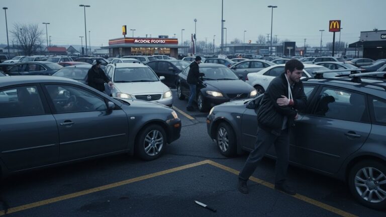 Trappes : Coup de Couteau pour une Place de Parking au Burger King