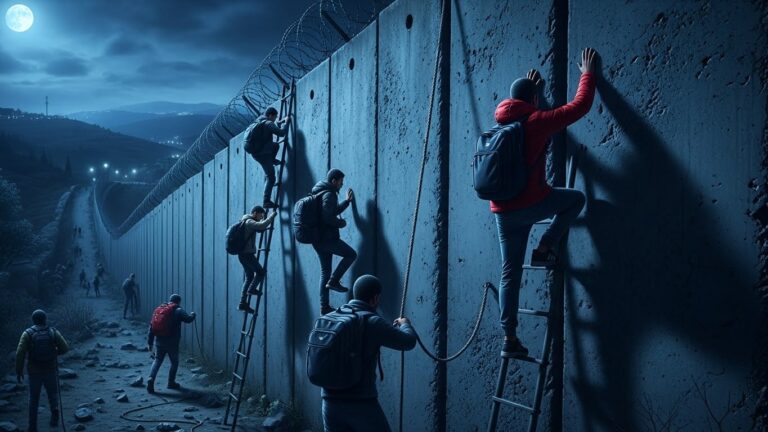 Travailleurs Palestiniens Risquent Tout pour Travailler en Israël