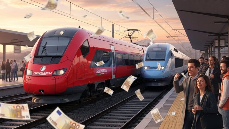 Trenitalia à 14€ : La Révolution des Trains Low Cost en France
