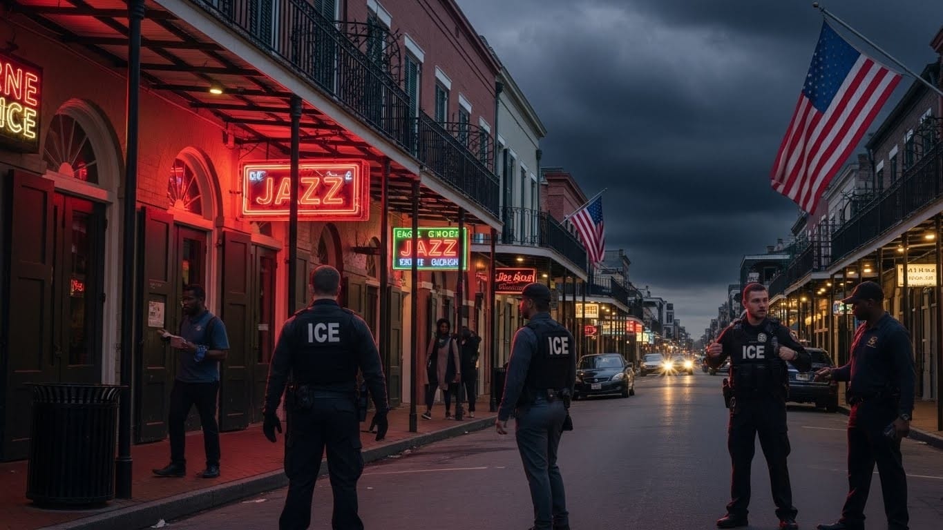 La police de l'immigration débarque à La Nouvelle-Orléans sur ordre de Trump. Accusations de racisme, villes sanctuaires défiées : décryptage complet d'une opération qui fait trembler l'Amérique.