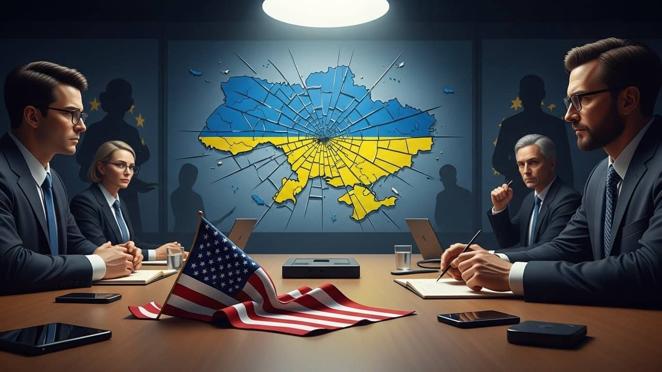 Découvrez comment Donald Trump hésite à engager les États-Unis dans les pourparlers sur l'Ukraine, qualifiant la situation de ridicule. Analyse des enjeux diplomatiques et perspectives pour la paix.