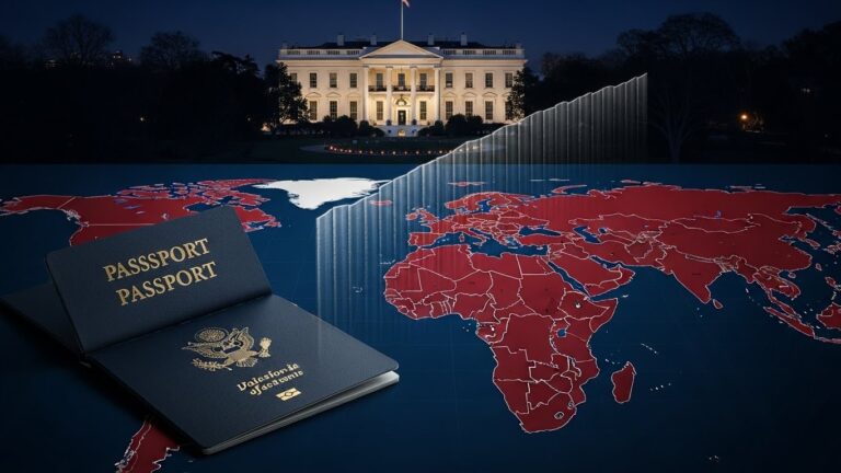 Trump Étend les Restrictions d&rsquo;Entrée aux USA : 7 Pays Visés
