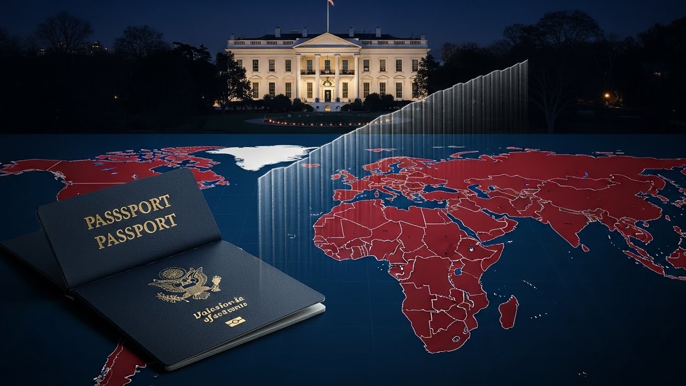 Découvrez les nouvelles restrictions d'entrée imposées par Donald Trump aux États-Unis, touchant sept pays et les Palestiniens. Analyse des motivations sécuritaires et impacts géopolitiques en profondeur.