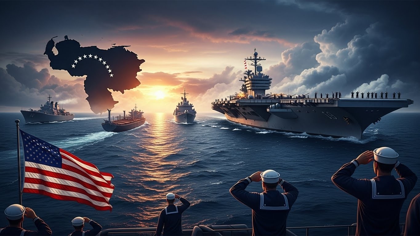 Donald Trump intensifie la pression sur le Venezuela avec un blocus naval total et une désignation comme organisation terroriste. Quelles conséquences pour Maduro et la région ? Analyse complète.