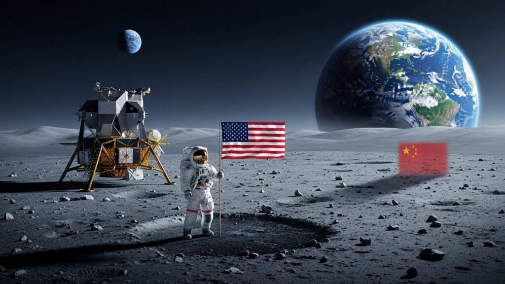 Trump Relance la Conquête de la Lune d&rsquo;Ici 2028