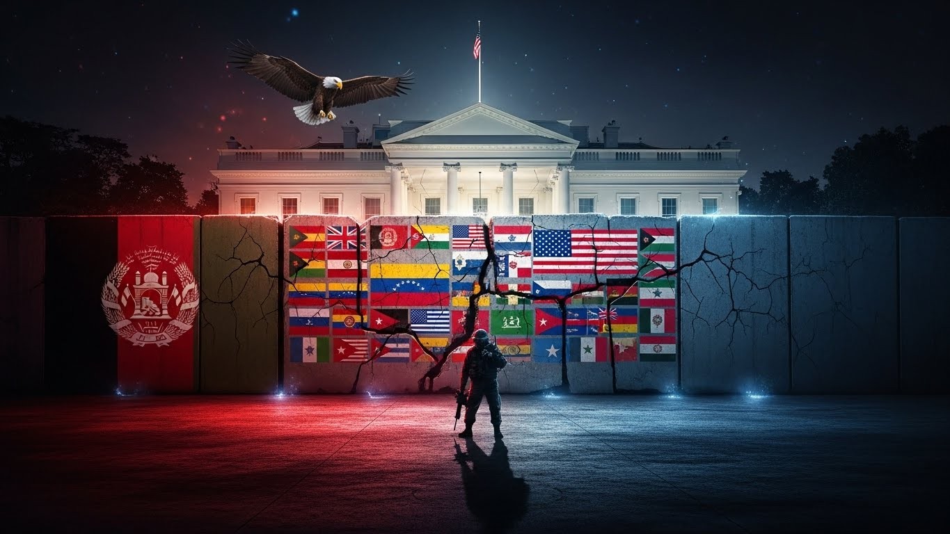 Décryptage complet : pourquoi Trump gèle les demandes d'immigration de 19 pays après l'attaque de Washington. Liste complète, réactions, conséquences et analyse approfondie.