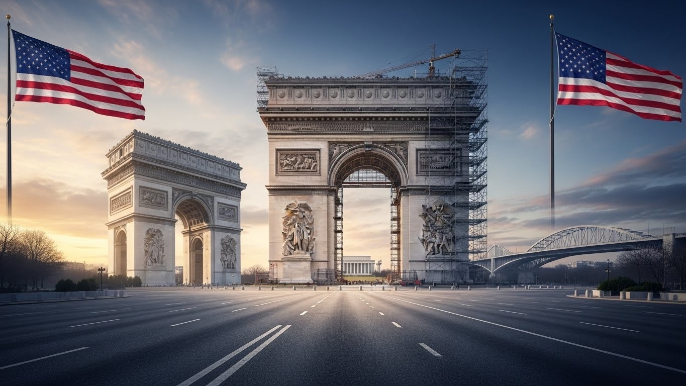 Découvrez les déclarations choc de Donald Trump sur son projet d'Arc de Triomphe américain, plus imposant que le français, et ses critiques envers l'Europe. Une ambition monumentale qui interroge.