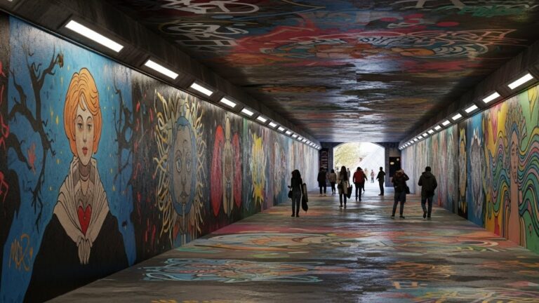 Tunnel des Tuileries : Le Spot Street Art Incontournable de Paris