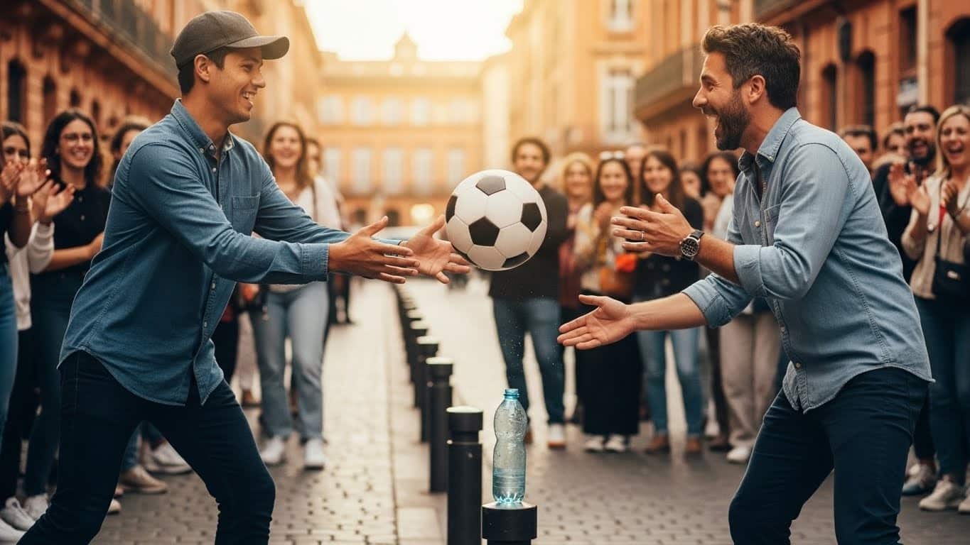 Découvrez comment Tuvok12, l’influenceur toulousain de 26 ans, est passé de vidéos amateurs à 10 millions d’abonnés en défiant les passants dans la rue. Son secret ? La spontanéité et la joie.