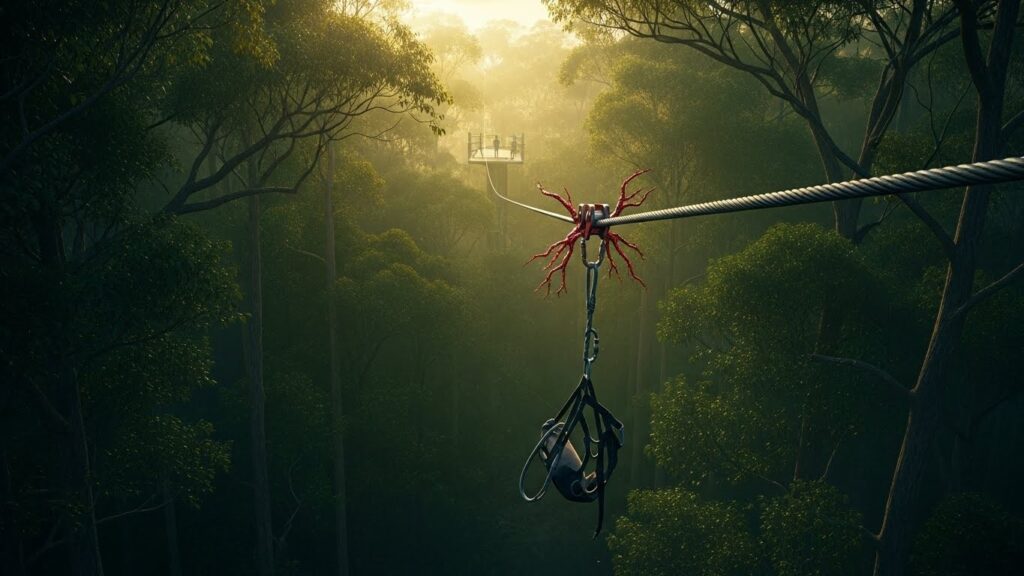 Tyrolienne Mortelle en Australie : Chute de 25m sous les Yeux de sa Femme
