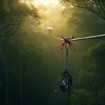 Tyrolienne Mortelle en Australie : Chute de 25m sous les Yeux de sa Femme