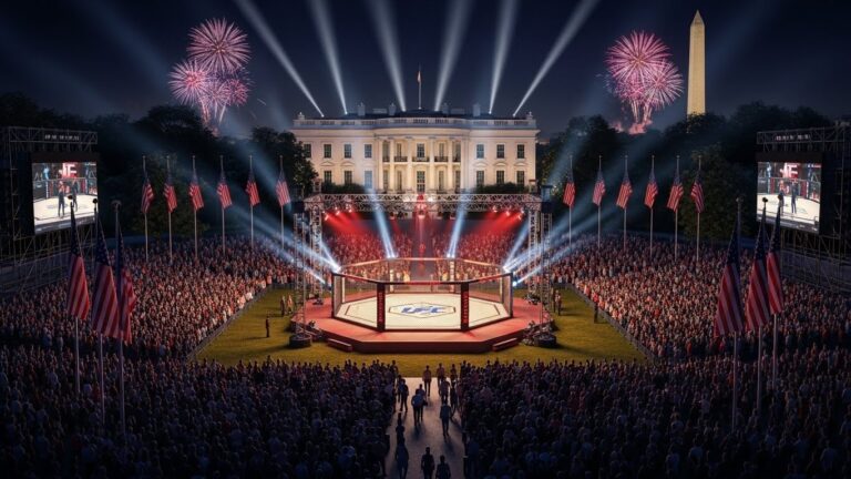 UFC à la Maison Blanche : Trump Organise les Plus Gros Combats MMA