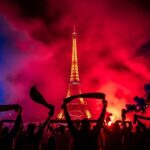 Ultras PSG : Fumigènes au Trocadéro pour Fêter la Ligue des Champions